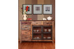 Picture of Antique  Multicolor Six Drawer Buffet