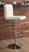 Picture of Bellatier  Upholstered Swivel Barstool