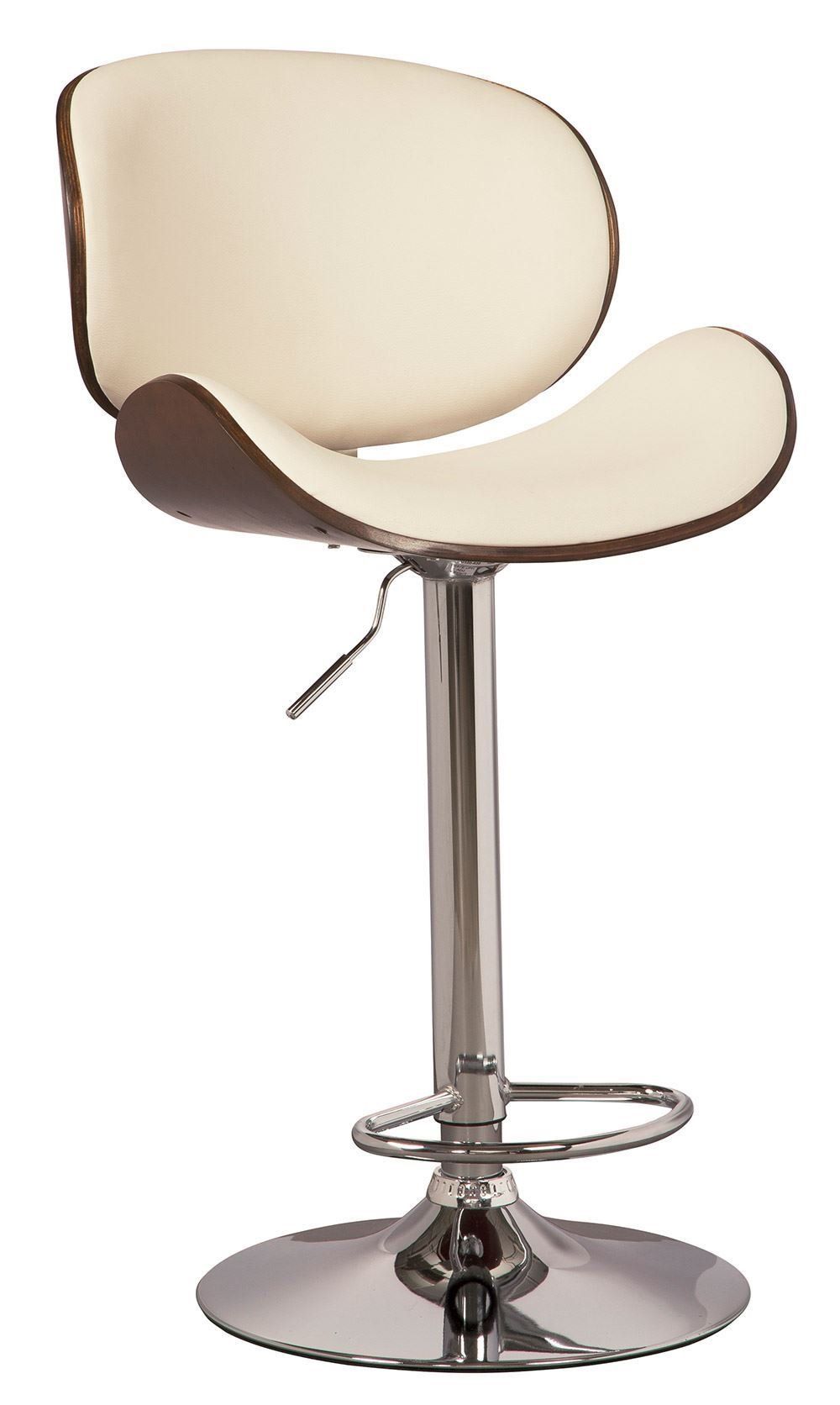 Bellatier Bone Swivel Barstool