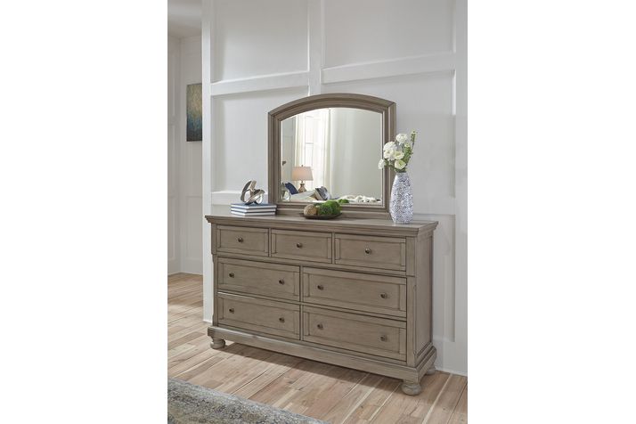 Picture of Lettner Dresser and Mirror