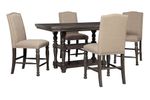 Picture of Audberry Counter Table with Four Stools