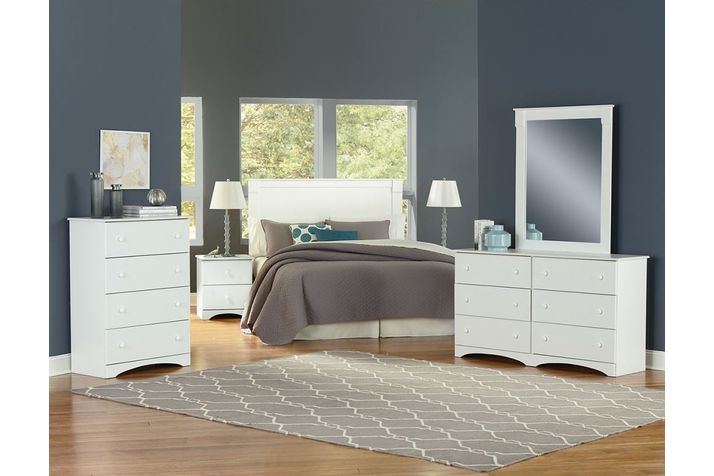 Picture of Essential White Twin Bedroom Set