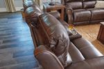 Picture of Buncrana Chocolate Power Console Loveseat