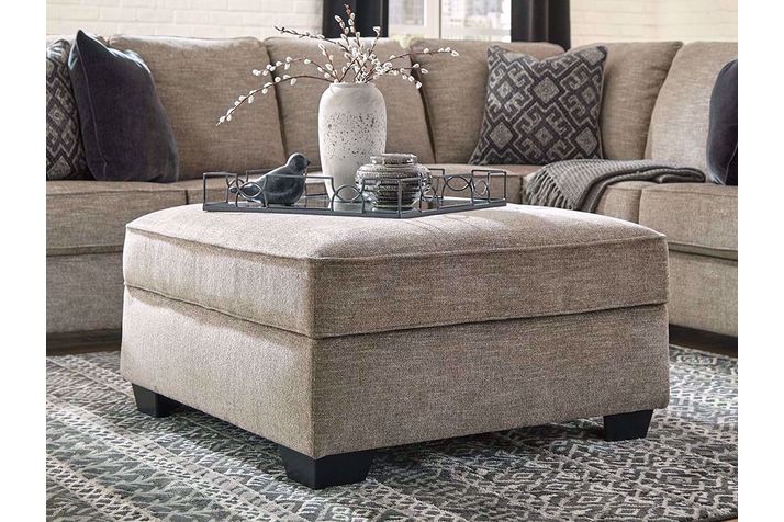 Picture of Bovarian Stone Storage Ottoman