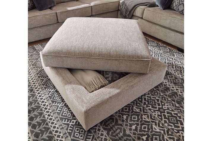 Picture of Bovarian Stone Storage Ottoman