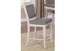 Picture of Fulton White Counter Upholstered Stool