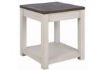 Picture of Bolanburg Brown and White Square End Table