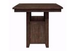 Picture of Madison Barnwood Convertible Extension Table with Four Stools