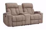 Picture of Marley Tan Console Power Reclining Loveseat