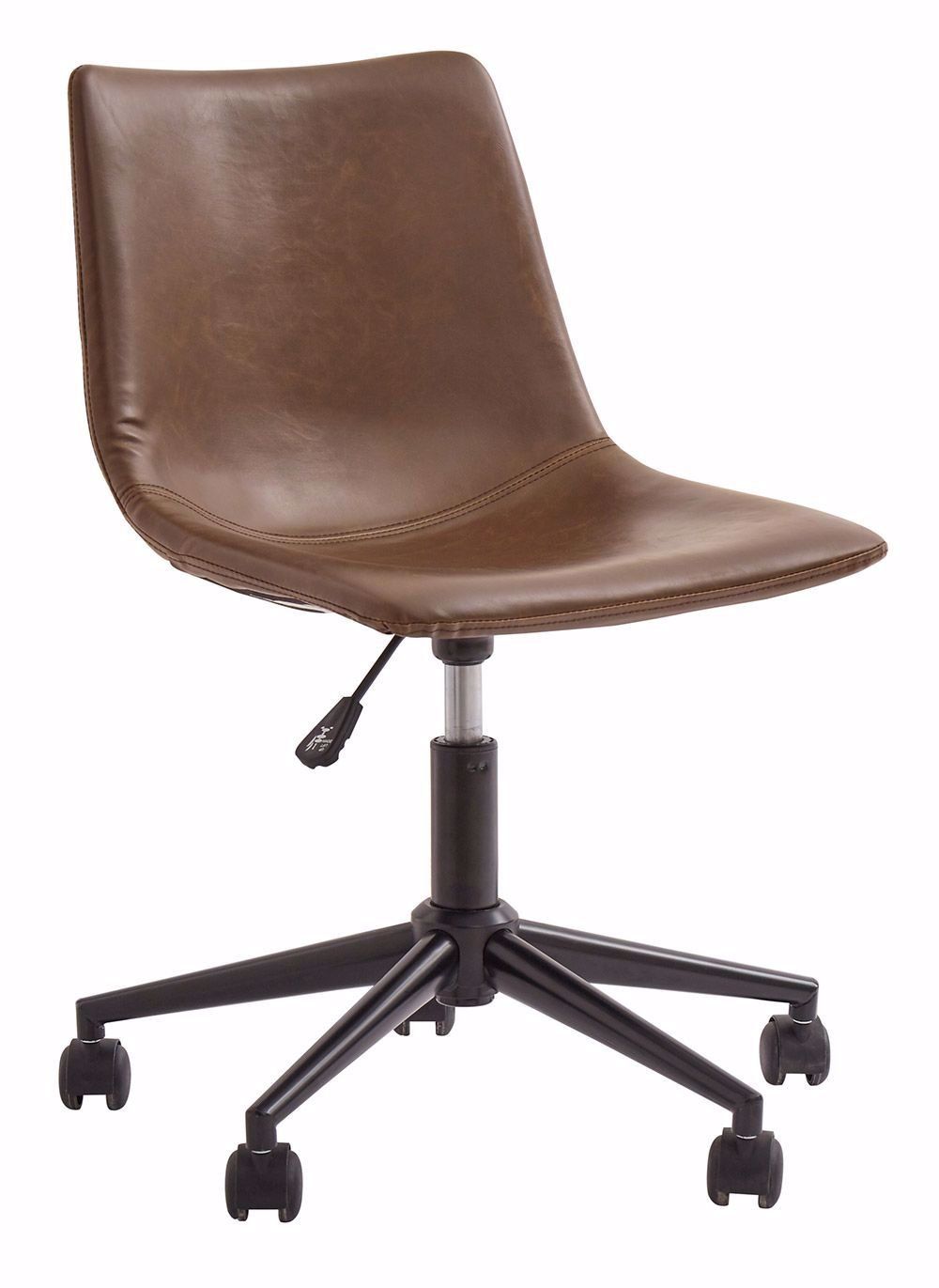 Brown Swivel Desk Chair