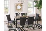 Picture of Dontally Rectangle Dining Table with 6 Chairs