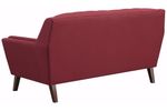 Picture of Binetti Red Loveseat