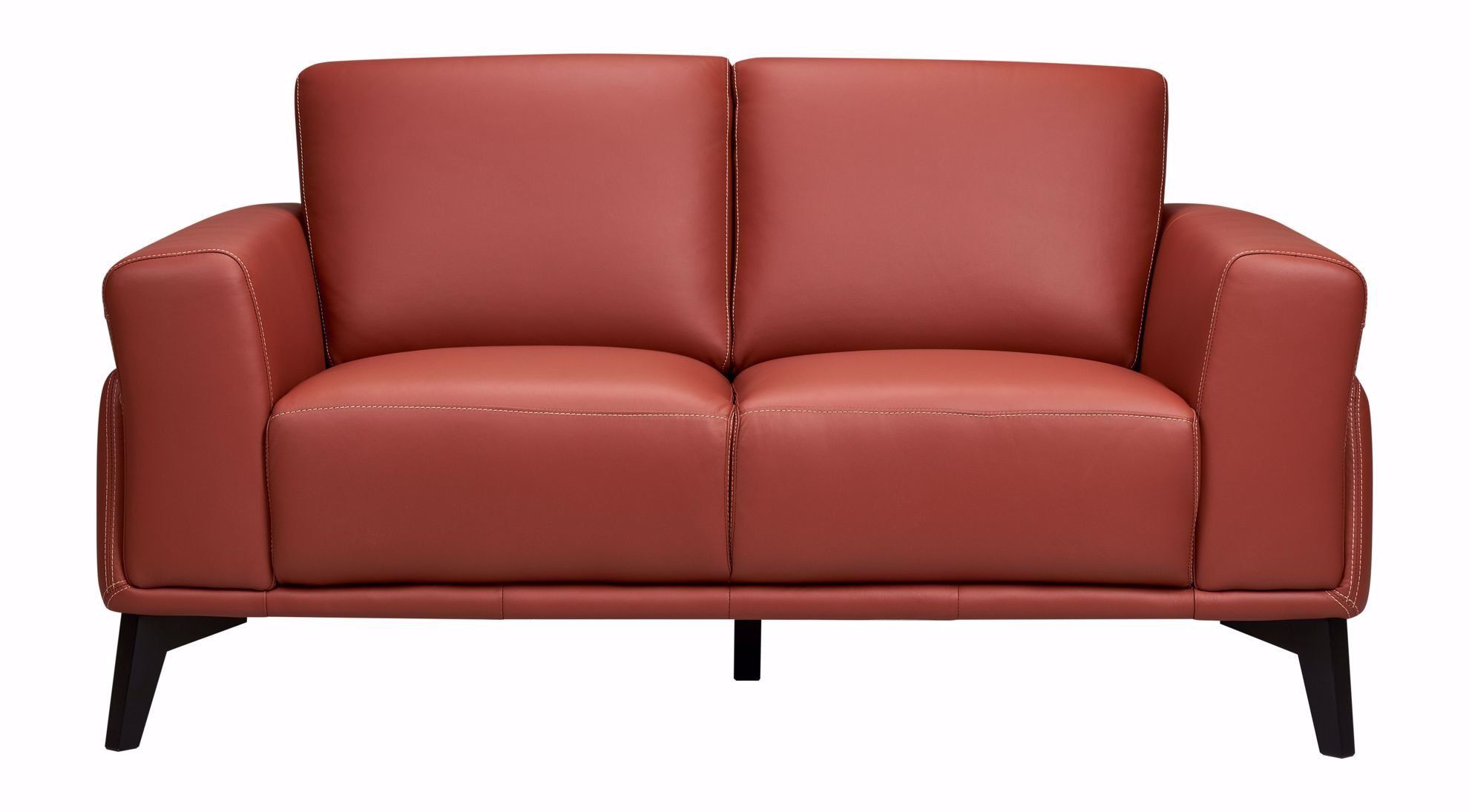 Como Leather Loveseat