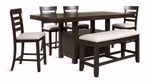 Picture of Colorado 6pc Counter Dining Set
