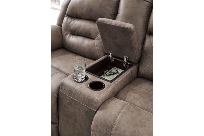 Picture of Stoneland Power Console Loveseat