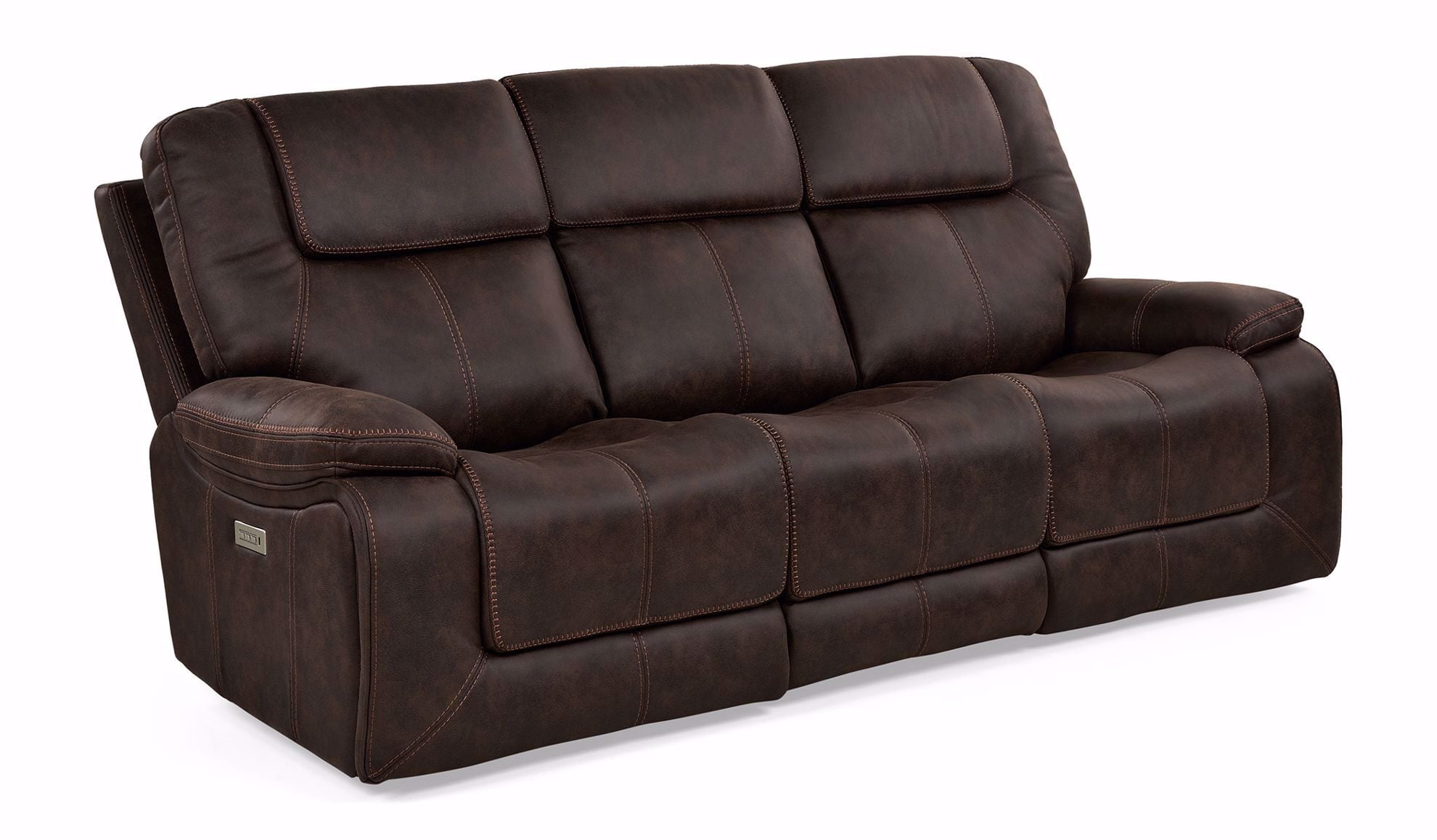 【専用出品】　④TRES THE SOFA Walnut Power Headrest Sofa | The Furniture Mart