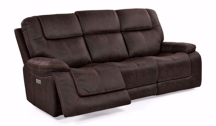 Picture of Walnut Power Headrest Sofa