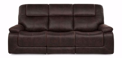 Picture of Walnut Power Headrest Sofa