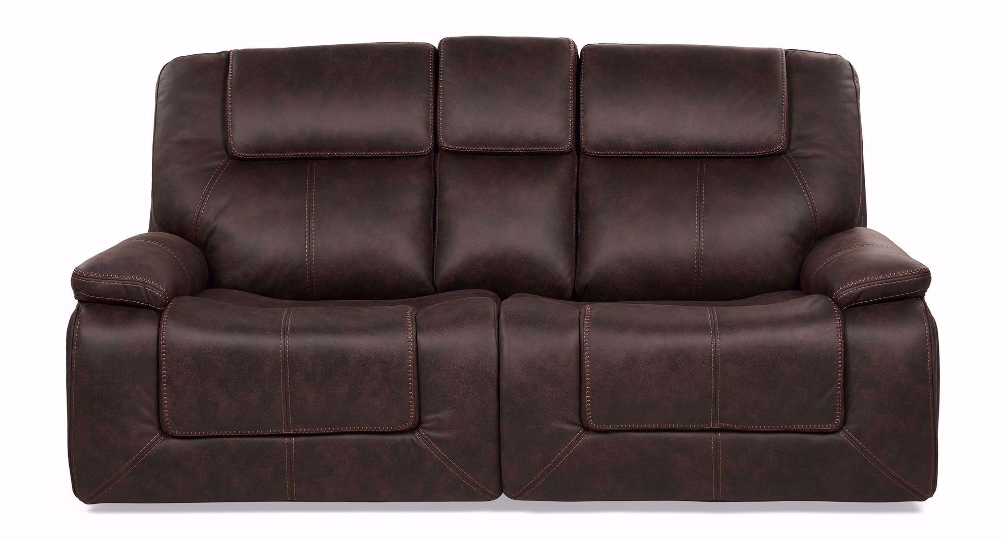 Walnut Power Headrest Loveseat