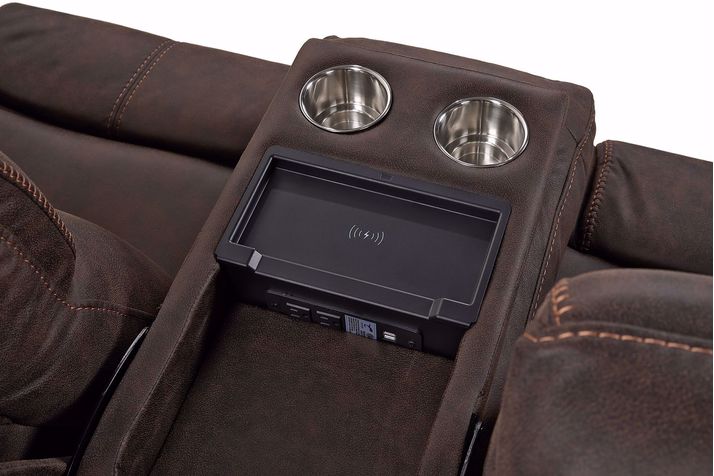 Picture of Walnut Power Headrest Loveseat