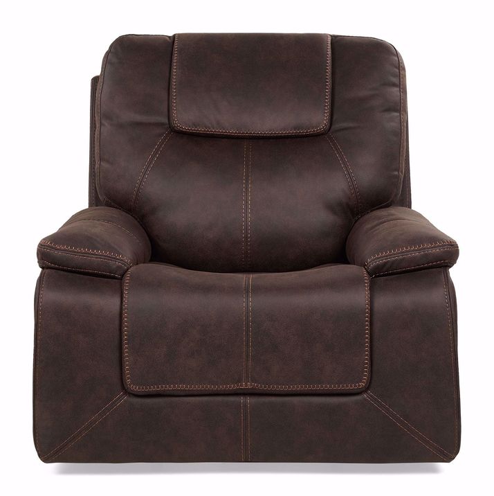 Picture of Walnut Power Headrest Recliner