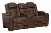 Picture of Backtrack  Power Console Loveseat