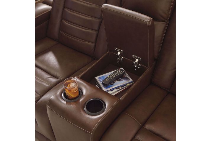 Picture of Backtrack  Power Console Loveseat