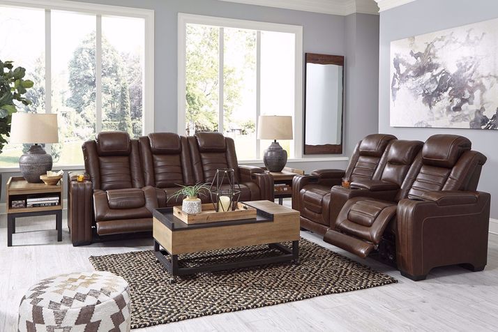 Picture of Backtrack  Power Console Loveseat