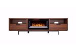 Picture of Wynwood 78" Brown Console with Fireplace Insert