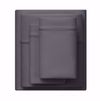 Picture of Purple SoftStretch Stormy Grey Queen Sheet Set