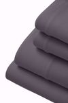 Picture of Purple SoftStretch Stormy Grey Twin/Twin XL Sheet Set