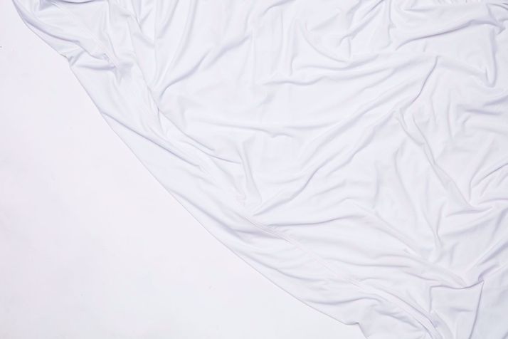 Picture of Purple SoftStretch White Split King Sheet Set
