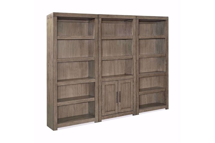 Modern Loft Open Bookcase | The Furniture Mart