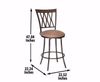 Picture of Sedona Swivel Bar Stool