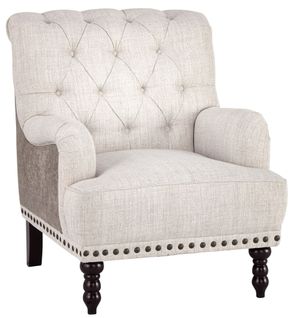 Tartonelle Ivory Accent Chair