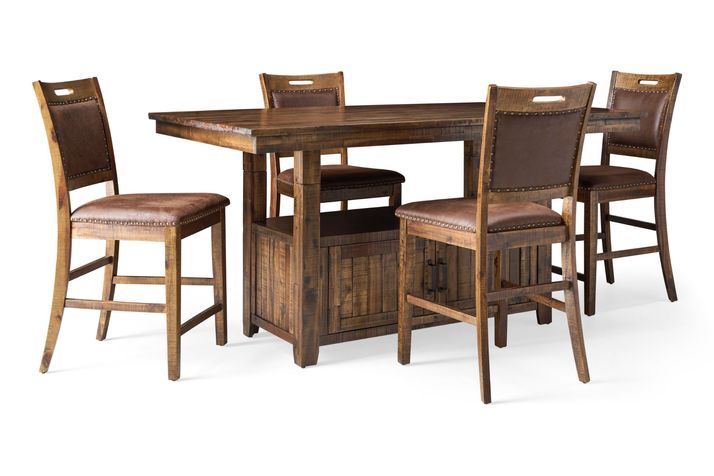 Picture of Cannon Valley 5pc Convertible Dining Set