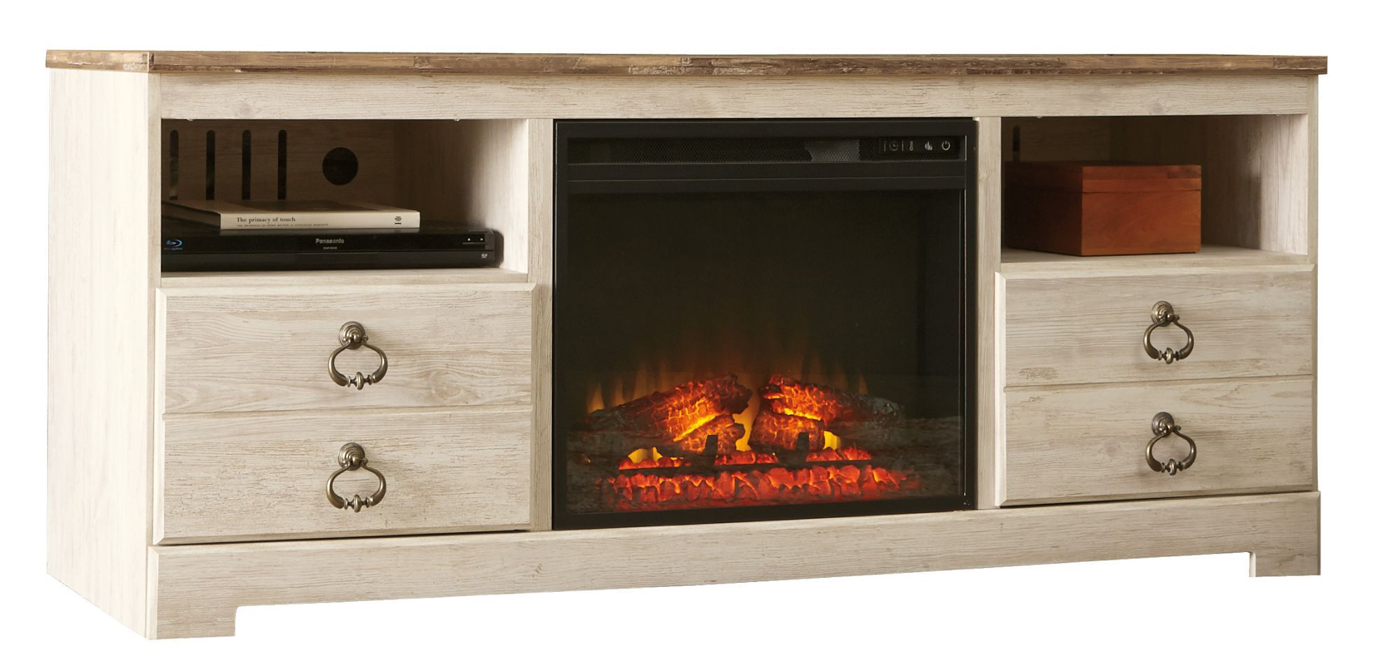 Willowton Fireplace TV Stand