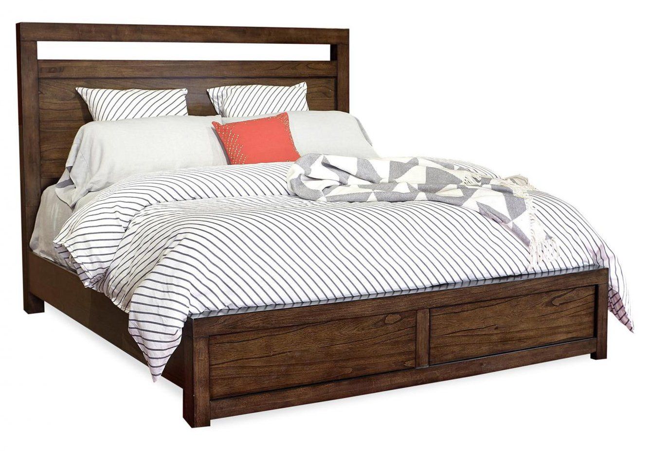 Modern Loft Queen Panel Bed