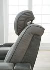 Picture of Durapella Power Recline Console Loveseat