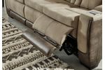 Picture of Durapella Power Recline Console Loveseat