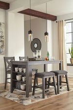 Picture of Caitbrook Counter Table with 4 Stools