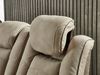 Picture of Durapella Power Recline Console Loveseat