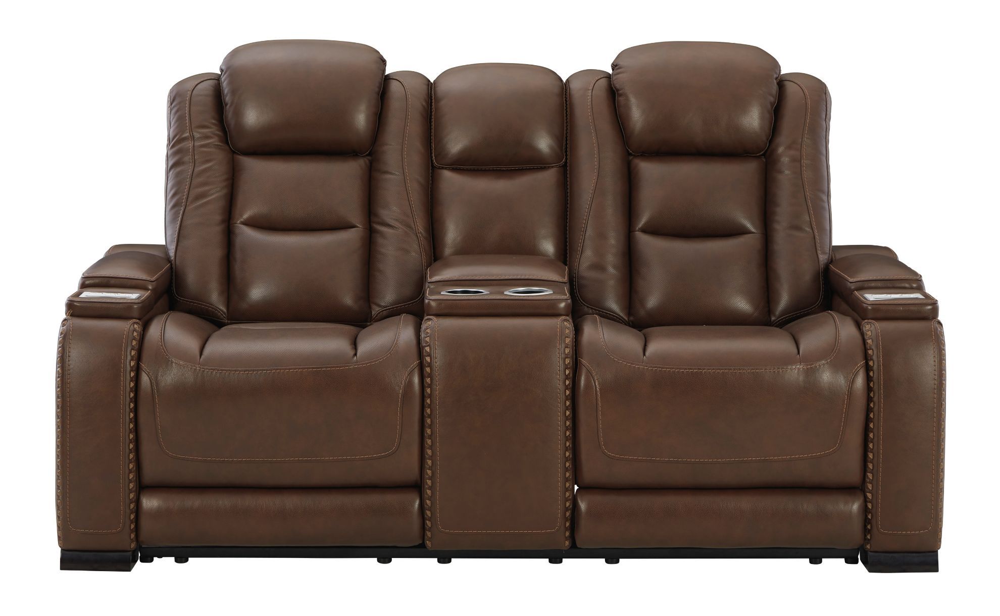 Man Den  Power Console Loveseat