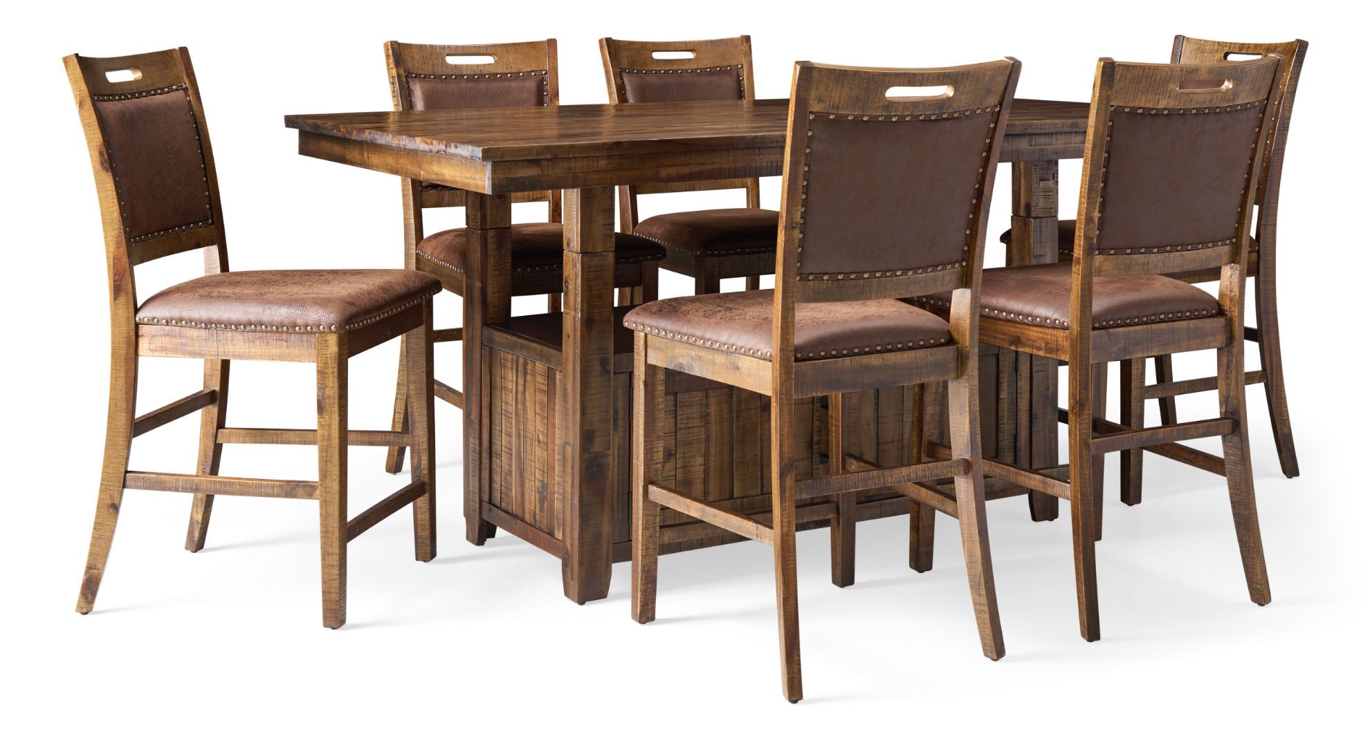 Cannon Valley 7pc Convertible Dining Set