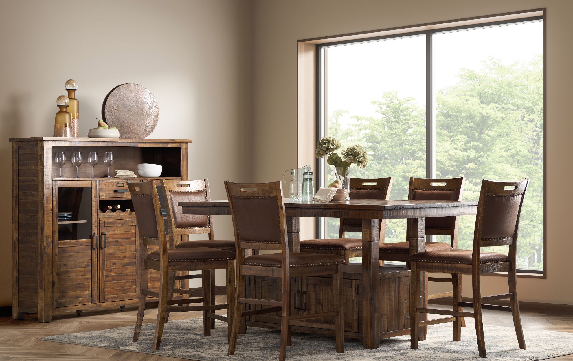 Convertible dining table online set