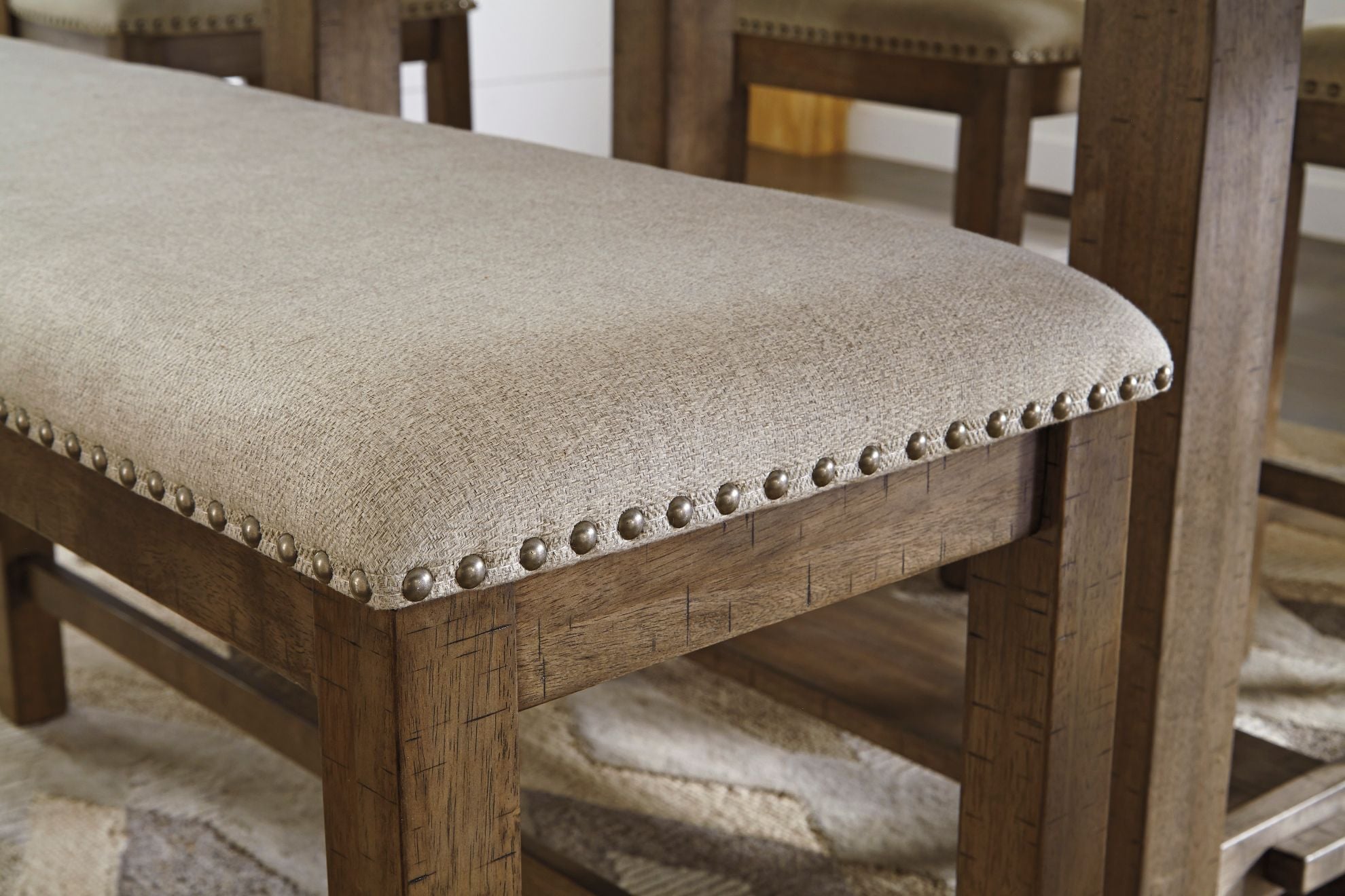 Moriville Counter Bench | The Furniture Mart