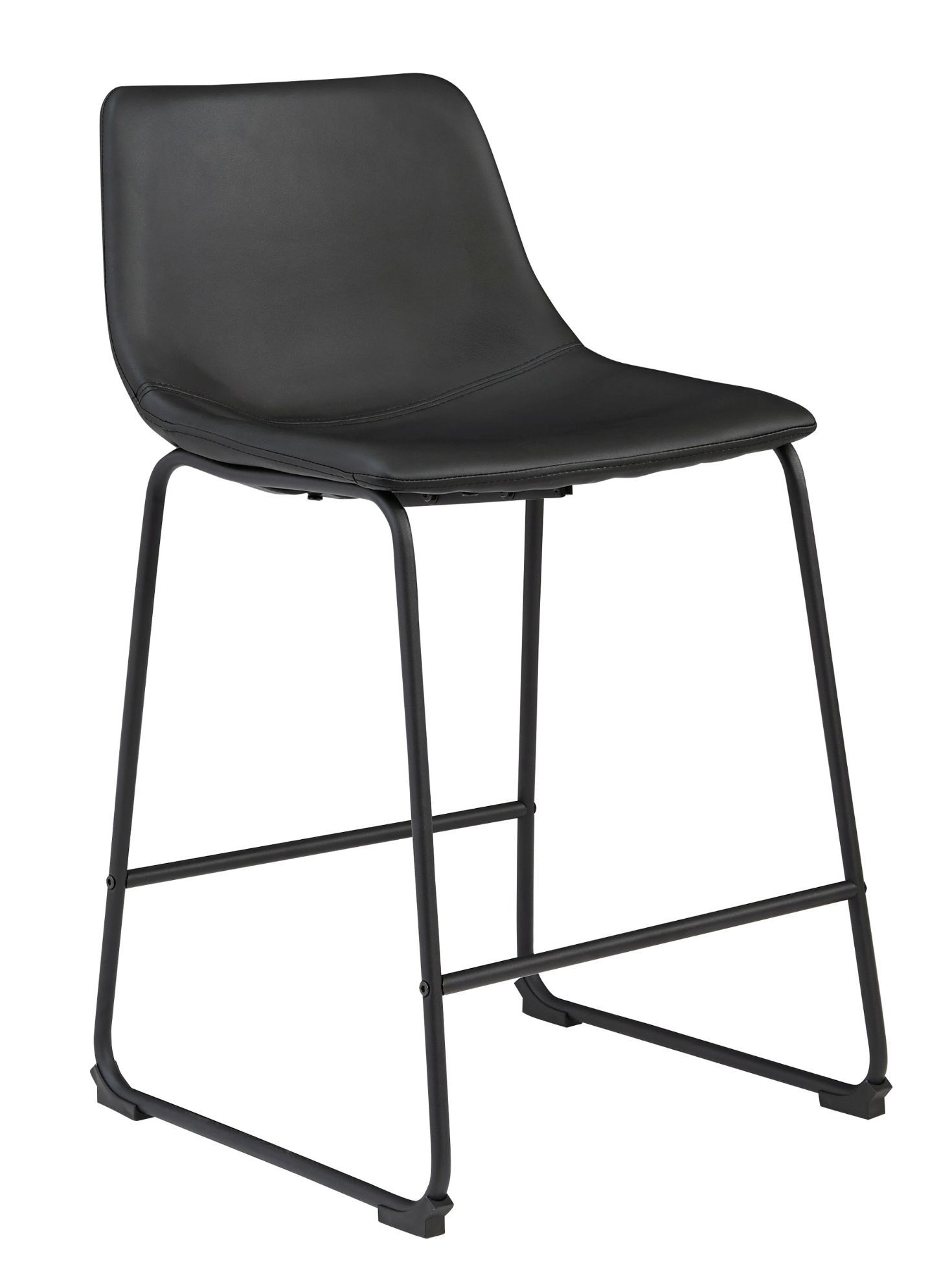 Centiar Black Counter Stool