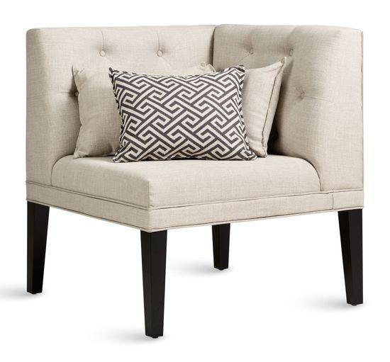 Picture of Maddox Corner Bench with Three Pillows