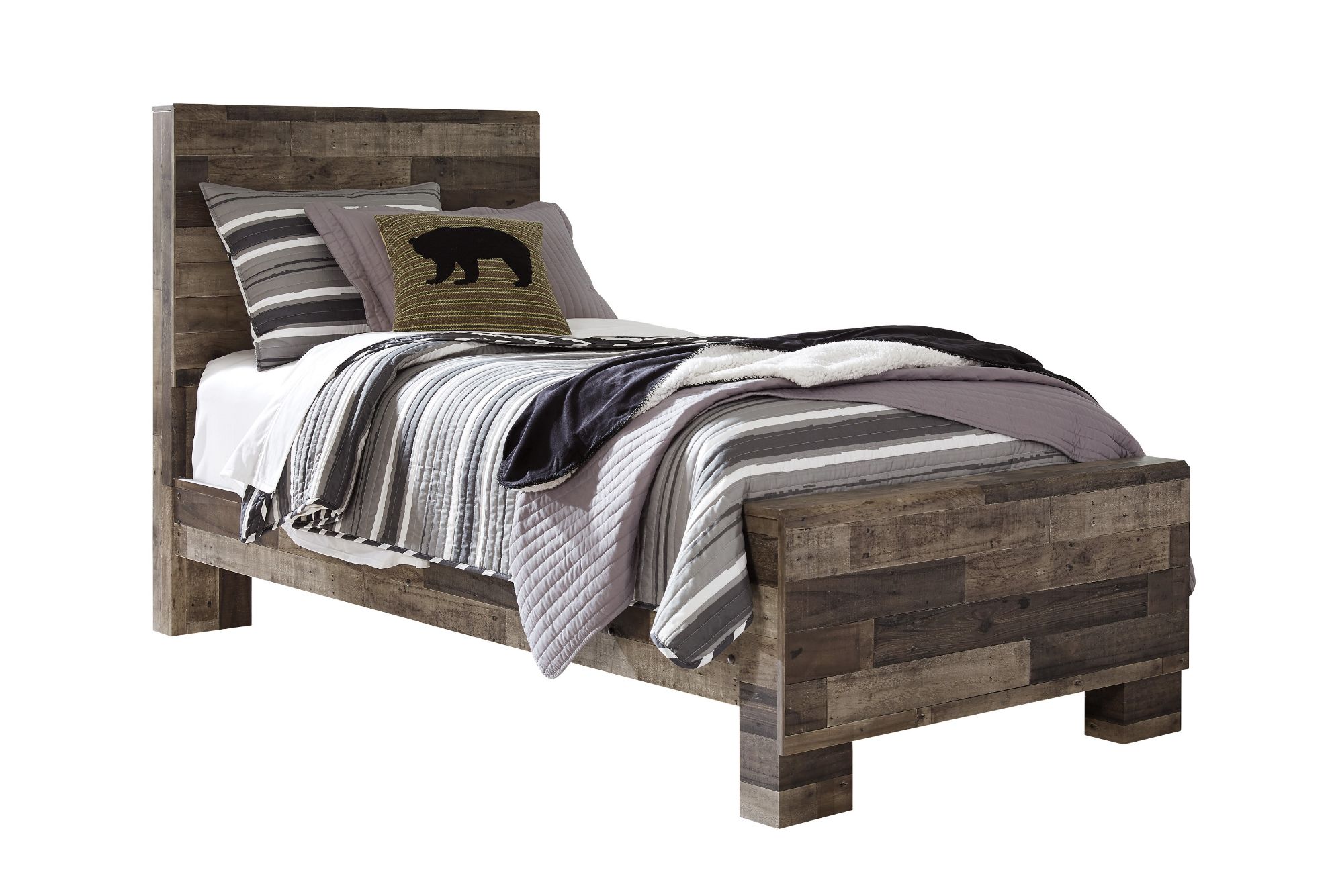 Derekson Twin Panel Bed