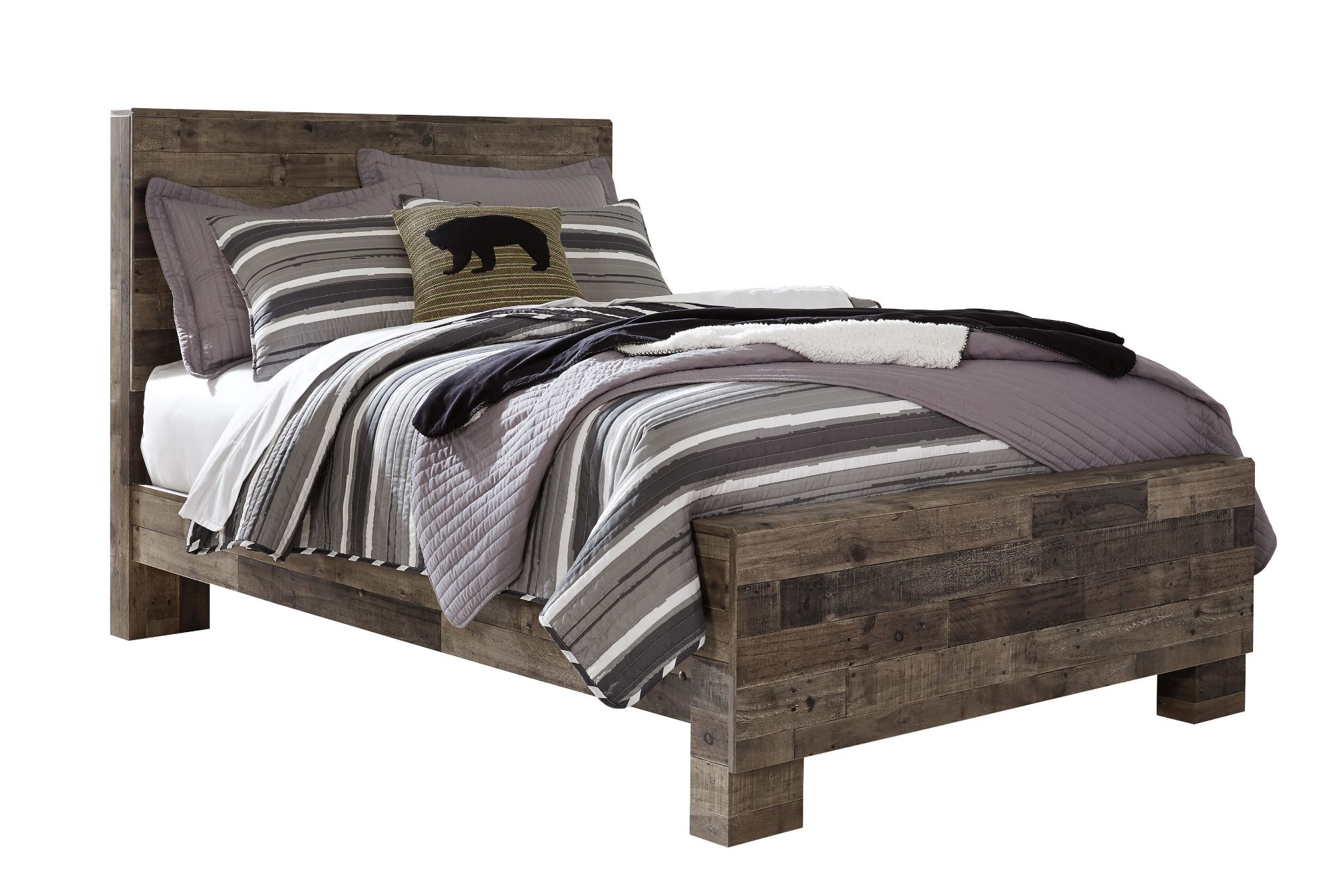 Derekson Full Panel Bed